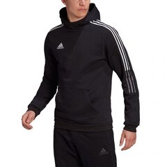 Miesten paita Adidas Tiro 21 Sweat Hoody M GM7341 77936, musta hinta ja tiedot | Miesten puserot ja hupparit | hobbyhall.fi