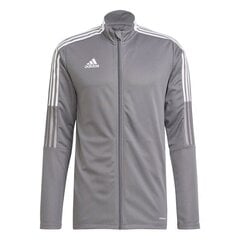 Miesten collegepaita Adidas Tiro 21 Track M GM7306 78022, harmaa hinta ja tiedot | Miesten puserot ja hupparit | hobbyhall.fi