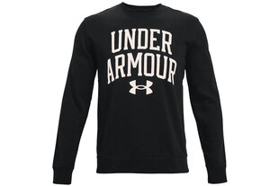 Miesten paita Under Armour Rival Terry Crew 1361561-001, musta hinta ja tiedot | Miesten puserot ja hupparit | hobbyhall.fi