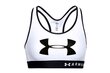 Urheilurintaliivit Under Armour Mid Keyhole Graphic Bra 1344333-100, valkoinen hinta ja tiedot | Naisten urheiluvaatteet | hobbyhall.fi