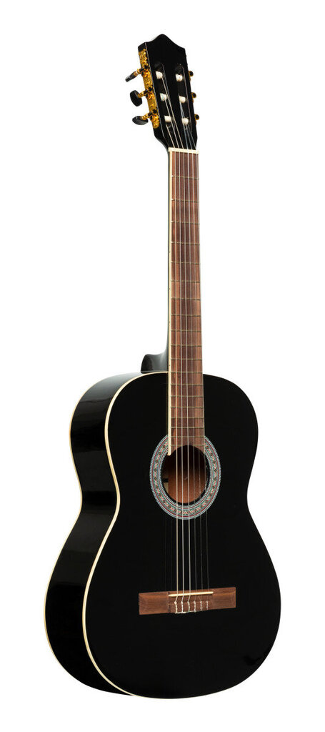 Klassinen kitara Stagg SCL60-BLK hinta ja tiedot | Kitarat | hobbyhall.fi