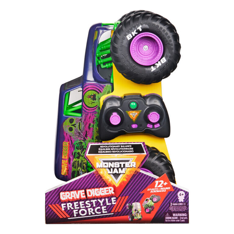 MONSTER JAM monsteriauto Freestyle Force, 6060367 hinta ja tiedot | Poikien lelut | hobbyhall.fi