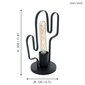 425545 EGLO Pöytävalaisin "Coldfield" Cactus Black hinta ja tiedot | Puutarha- ja ulkovalot | hobbyhall.fi