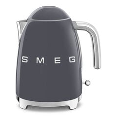 Vedenkeitin Smeg, KLF03GREU, 50-luvun tyyli, liuskekiven harmaa hinta ja tiedot | Vedenkeittimet | hobbyhall.fi