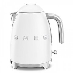 Vedenkeitin Smeg, KLF03WHMEU, 50-luvun tyyli, mattavalkoinen hinta ja tiedot | Vedenkeittimet | hobbyhall.fi