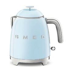 Smeg vedenkeitin, KLF05PBEU, 50`s style, 0,8 l, pastellinsininen hinta ja tiedot | Vedenkeittimet | hobbyhall.fi