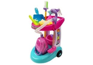 Lasten siivoussetti Lean Toys, vaaleanpunainen hinta ja tiedot | Lean Toys Lelut | hobbyhall.fi