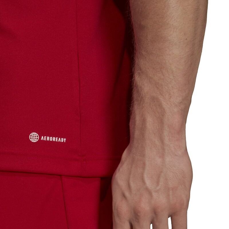 Miesten urheilu t-paita Adidas Entrada 22 M H61736, punainen hinta ja tiedot | Miesten urheiluvaatteet | hobbyhall.fi