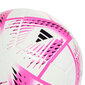 Jalkapallo Adidas Al Rihla Club Ball valkoinen / vaaleanpunainen H57787 hinta ja tiedot | Jalkapallot | hobbyhall.fi