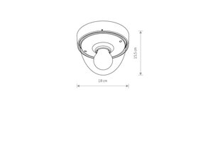 Nowodvorski NOOK 7972 ulkovalaisin hinta ja tiedot | Nowodvorski Piha ja puutarha | hobbyhall.fi