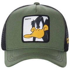 Lippis Looney Tunes Daffy Ankka hinta ja tiedot | Miesten hatut, huivit ja käsineet | hobbyhall.fi