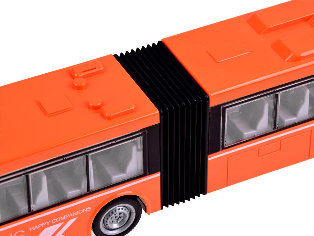 Kaupunkibussi, 44 cm pitkä, oranssi hinta ja tiedot | Poikien lelut | hobbyhall.fi