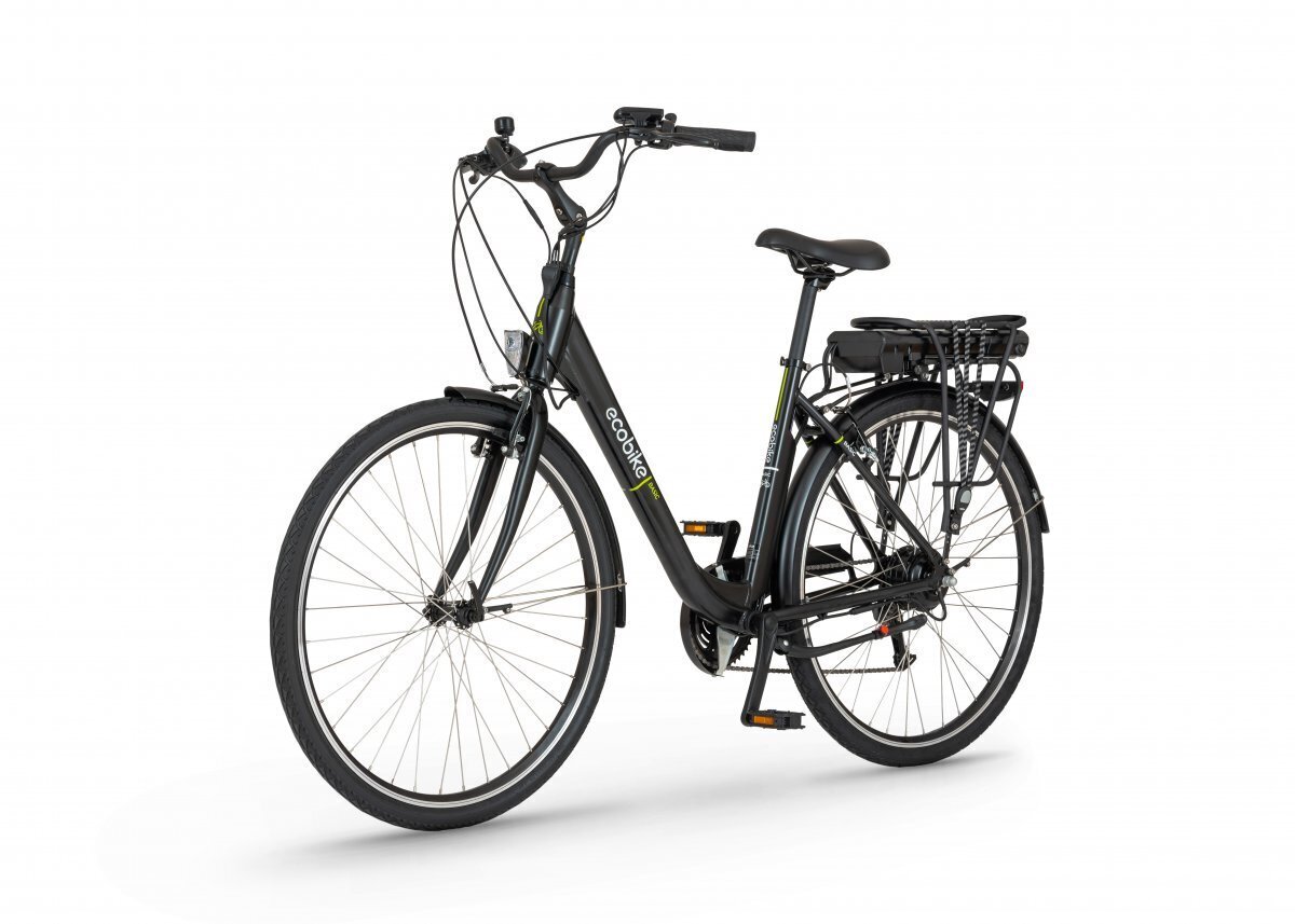 Ecobike sähköpyörä Basic 11.6 Ah Greenway, musta hinta ja tiedot | Sähköpyörät | hobbyhall.fi