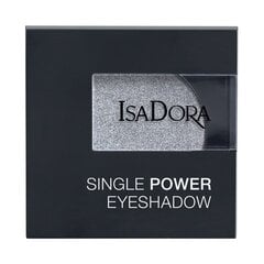 Luomiväri IsaDora Single Power 2,2 g, 11 Silver Chrome hinta ja tiedot | Silmämeikit | hobbyhall.fi