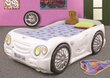 Sänky patjalla Sleep Car, valkoinen hinta ja tiedot | Lastensängyt | hobbyhall.fi