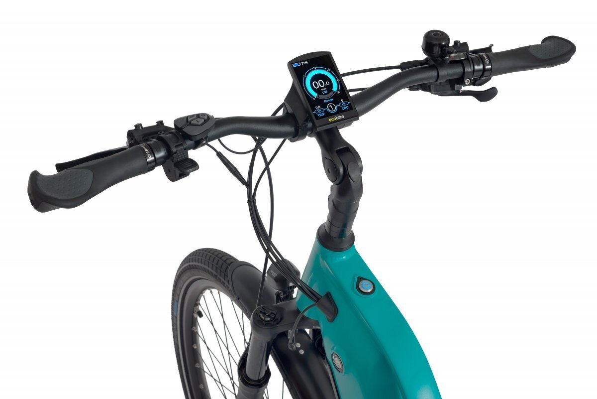 Sähköpyörä Ecobike LX 500 14,5 Ah Greenway, sininen hinta ja tiedot | Sähköpyörät | hobbyhall.fi