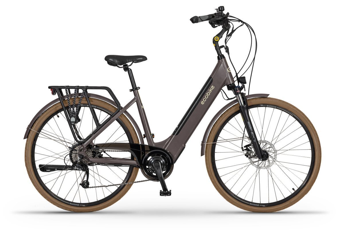 Ecobike X-City 13 Ah Greenway -sähköpyörä, Coffee hinta ja tiedot | Sähköpyörät | hobbyhall.fi