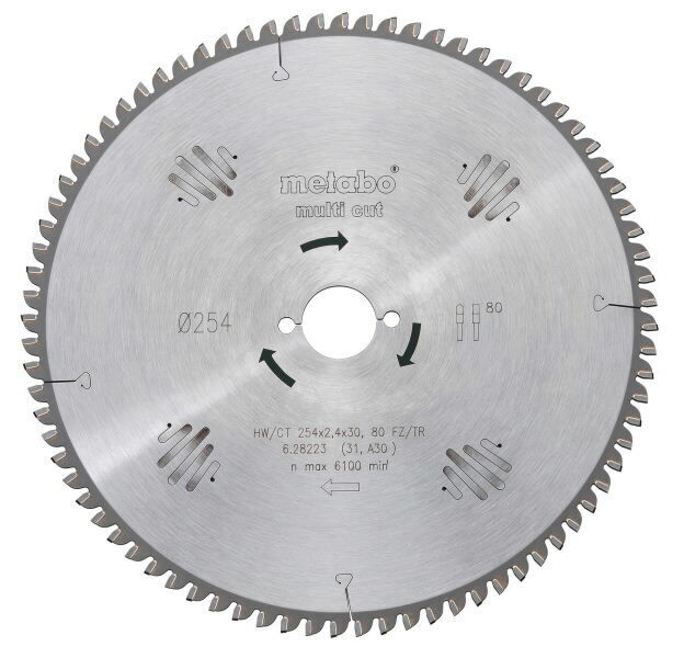 Multi Cut Sahanterä 160x2,2/1,4x20, z42, WZ, 15° KS 54 / KSE 55, Metabo hinta ja tiedot | Puutarhatyökalujen tarvikkeet | hobbyhall.fi