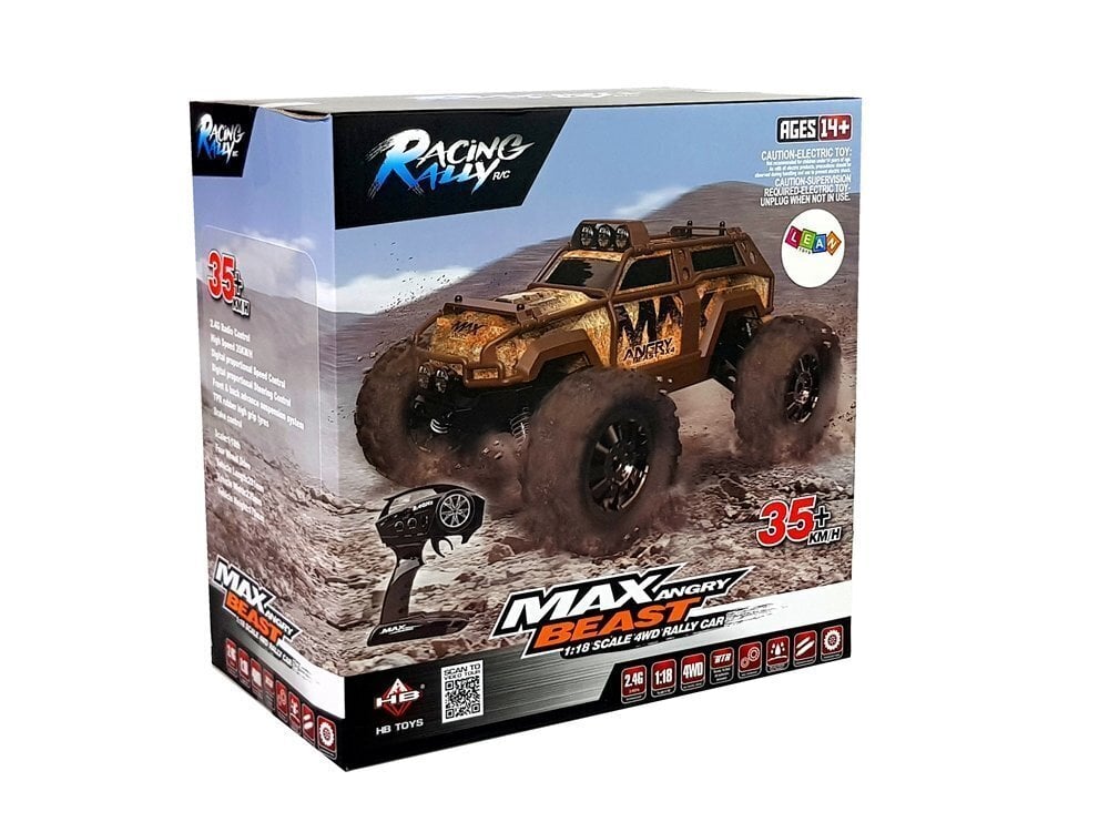 Remote SUV Racing Rally, sininen hinta ja tiedot | Poikien lelut | hobbyhall.fi