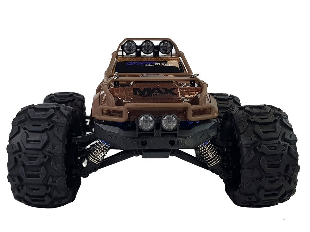 Kaukosäädin SUV Max Angry, ruskea hinta ja tiedot | Poikien lelut | hobbyhall.fi