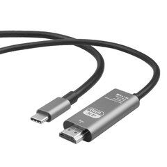 USB-C to HDMI UltraHD 4K@60Hz Cable 1.8m hinta ja tiedot | Kaapelit ja adapterit | hobbyhall.fi