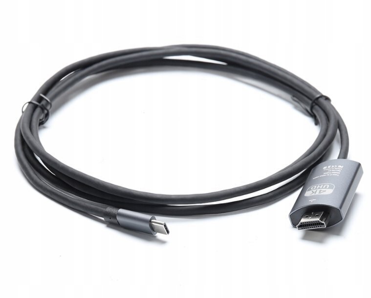 USB-C to HDMI UltraHD 4K@60Hz Cable 1.8m hinta ja tiedot | Kaapelit ja adapterit | hobbyhall.fi