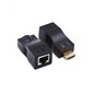 HDMI 2.0 Extender RJ45 / cat5e/6 / 30m / 4K hinta ja tiedot | Adapterit | hobbyhall.fi