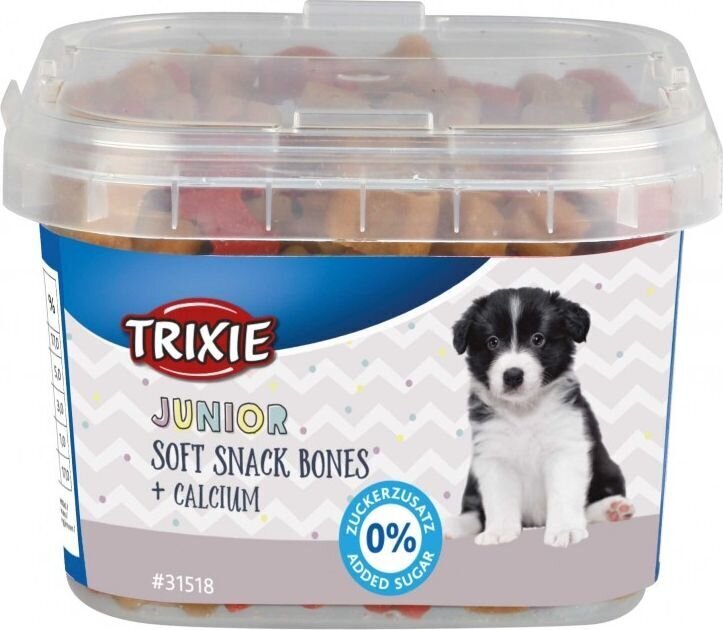 Trixie Junior Soft Snack Bones -namipalat kalsiumilla, 140 g hinta ja tiedot | Koiran herkut | hobbyhall.fi