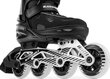Rollerblades Blackwheels Flex Pro, musta säädettävä koko 35-38 hinta ja tiedot | Rullaluistimet | hobbyhall.fi