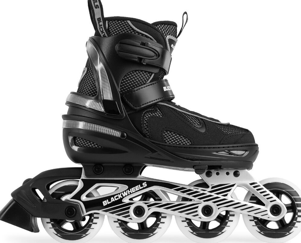 Rollerblades Blackwheels Flex Pro, musta säädettävä koko 35-38 hinta ja tiedot | Rullaluistimet | hobbyhall.fi