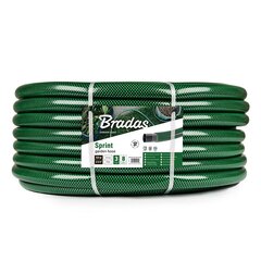 Sprint 1" Bradas, 25 metrin pituinen, vihreän värinen kasteluletku hinta ja tiedot | Puutarhaletkut, kastelukannut ja muut kastelutarvikkeet | hobbyhall.fi