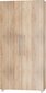Meblocross Teddy 90 kaappisänky, 90 cm x 200 cm, vaalean tammen värinen hinta ja tiedot | Lastensängyt | hobbyhall.fi