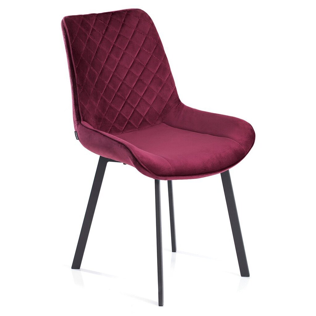 Homede Kemble -tuoli, 86,5 x 53 x 42,5 cm, punainen hinta ja tiedot | Ruokapöydän tuolit | hobbyhall.fi