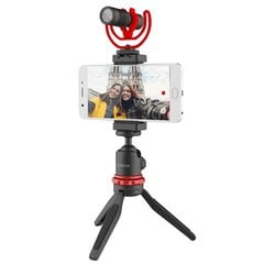 Boya vlogging kit Standard BY-VG330 -kuvaussetti videotuotantoon hinta ja tiedot | Puhelintelineet | hobbyhall.fi