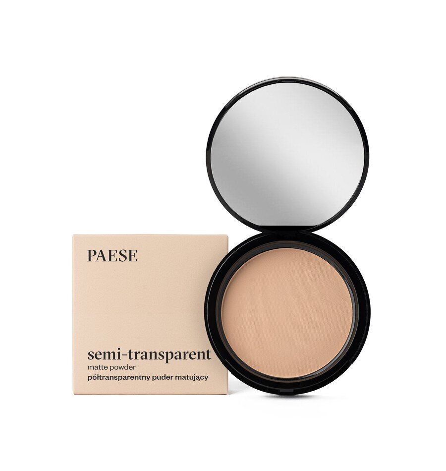 Paese Semi-Transparent Matte Powder -puuteri, 5A, 9 g hinta ja tiedot | Meikkivoiteet ja puuterit | hobbyhall.fi