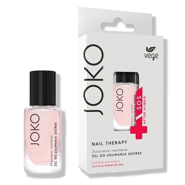 Joko Nails Therapy -kynsinauhan poistogeeli, 11 ml hinta ja tiedot | Kynsilakat ja kynsienhoitotuotteet | hobbyhall.fi