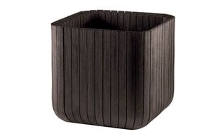 Cube Planter M ruskean värinen Kukkaruukku hinta ja tiedot | Kukkaruukut | hobbyhall.fi