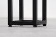 Deco Frame 500 -sisustuselementti / kasviteline, 20 x 20 x 50 cm, musta hinta ja tiedot | Kukkatelineet ja kukkapöydät | hobbyhall.fi