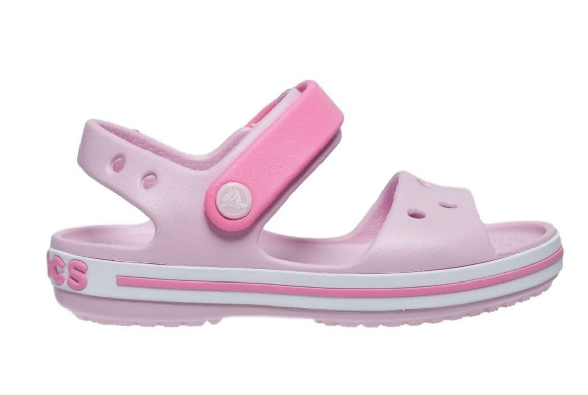 Crocs™ lasten vapaa-ajan kengät Crocband Sandal Kids, pinkki hinta ja tiedot | Lasten sandaalit | hobbyhall.fi