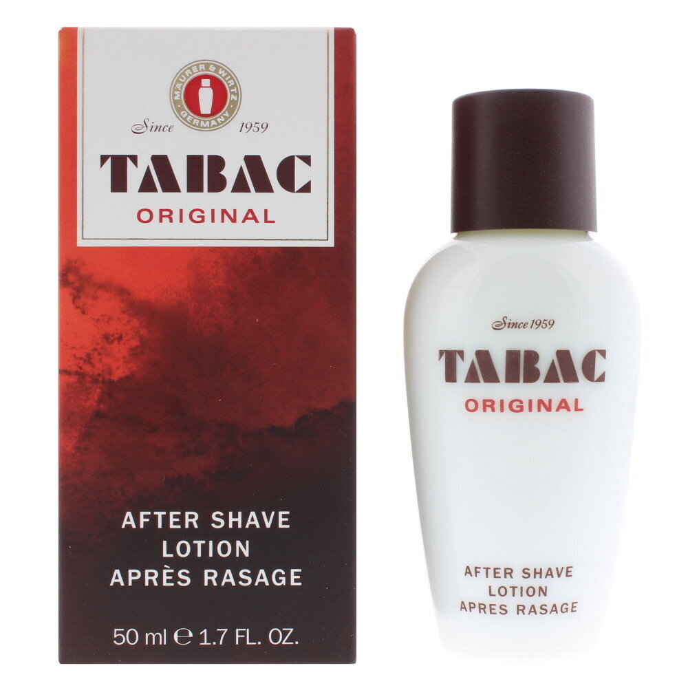 Tabac Original, aftershave-voide miehille, 50 ml hinta ja tiedot | Miesten ihonhoito | hobbyhall.fi