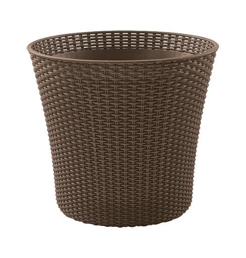 CONIC PLANTER 56 litraa, ruskean värinen kukkaruukku hinta ja tiedot | Kukkaruukut | hobbyhall.fi