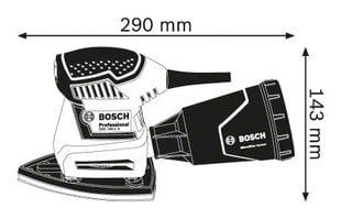 Bosch GSS 160 Multi, Kolmiopintahiomakone hinta ja tiedot | Hiomakoneet | hobbyhall.fi