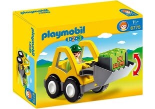 6775 PLAYMOBIL® 1.2.3 Kuorma-auto kuljettajan kanssa hinta ja tiedot | LEGOT ja rakennuslelut | hobbyhall.fi