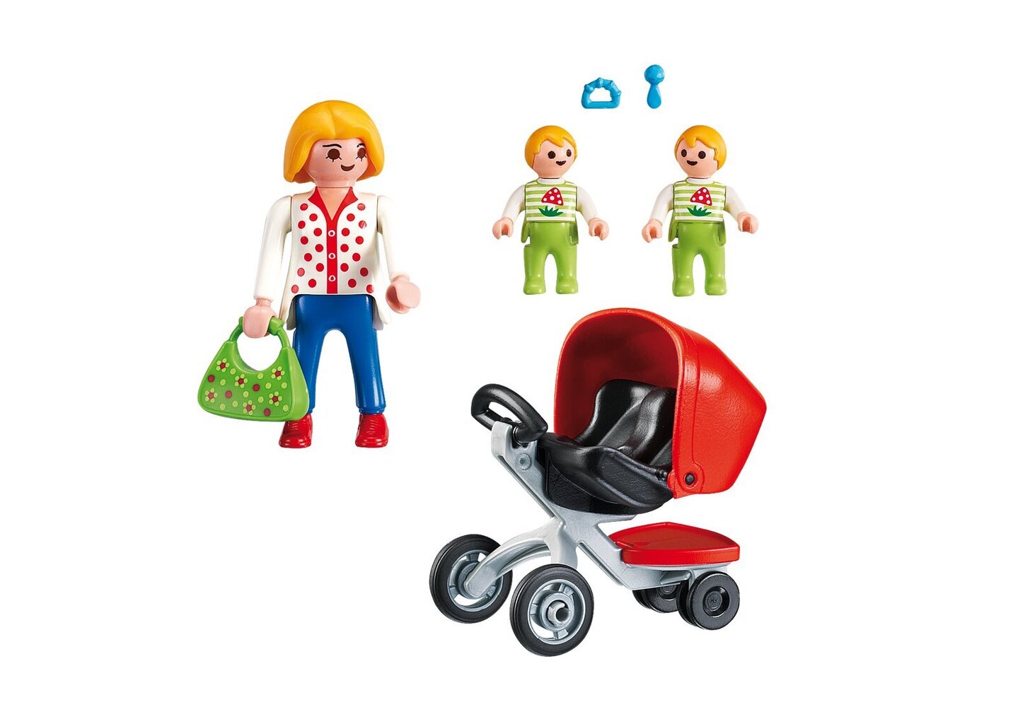 5573 PLAYMOBIL® City Life, äiti ja kaksoset hinta ja tiedot | LEGOT ja rakennuslelut | hobbyhall.fi