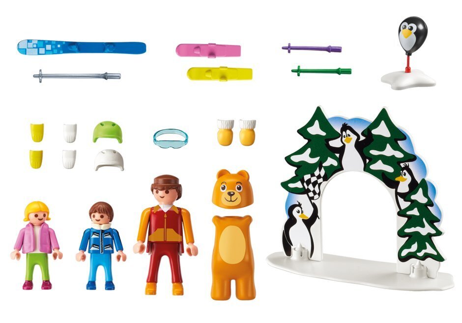 9282 PLAYMOBIL® Family Fun Hiihto-oppitunti hinta ja tiedot | LEGOT ja rakennuslelut | hobbyhall.fi