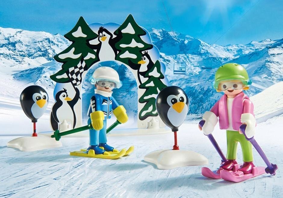 9282 PLAYMOBIL® Family Fun Hiihto-oppitunti hinta ja tiedot | LEGOT ja rakennuslelut | hobbyhall.fi