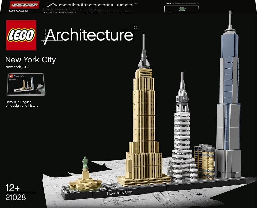 21028 LEGO® Architecture New York hinta ja tiedot | LEGOT ja rakennuslelut | hobbyhall.fi
