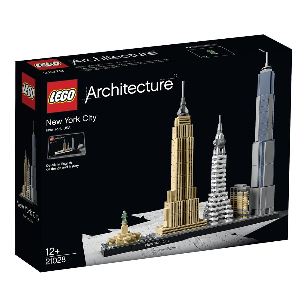 21028 LEGO® Architecture New York hinta ja tiedot | LEGOT ja rakennuslelut | hobbyhall.fi