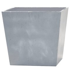 Kukkaruukku Beton Conic Square, vaaleanharmaa hinta ja tiedot | Kukkaruukut | hobbyhall.fi