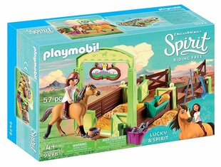 9478 PLAYMOBIL® DreamWorks Spirit, Lucky ja Spirit-hevonen leikkisetti hinta ja tiedot | LEGOT ja rakennuslelut | hobbyhall.fi